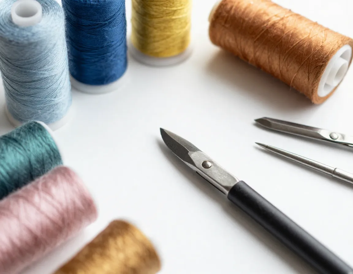 Professional repair tools and sewing supplies